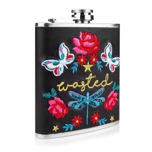Skinny Dip Folk Hip Flask